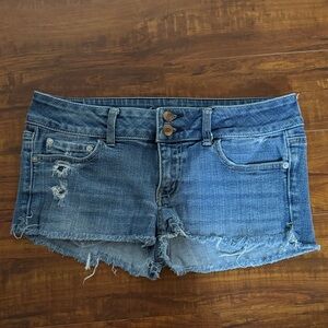 American Eagle Denim Distressed Women Shorts